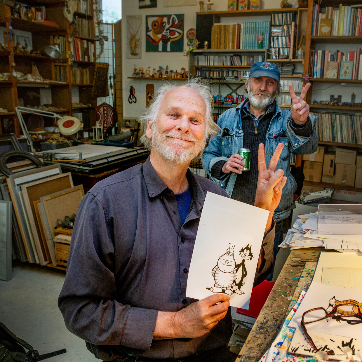 René Windig en Eddie de Jong